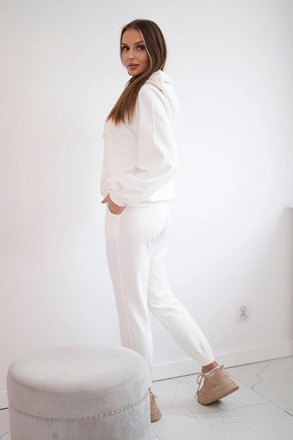 Комплект от суитчер с качулка и панталон 9337