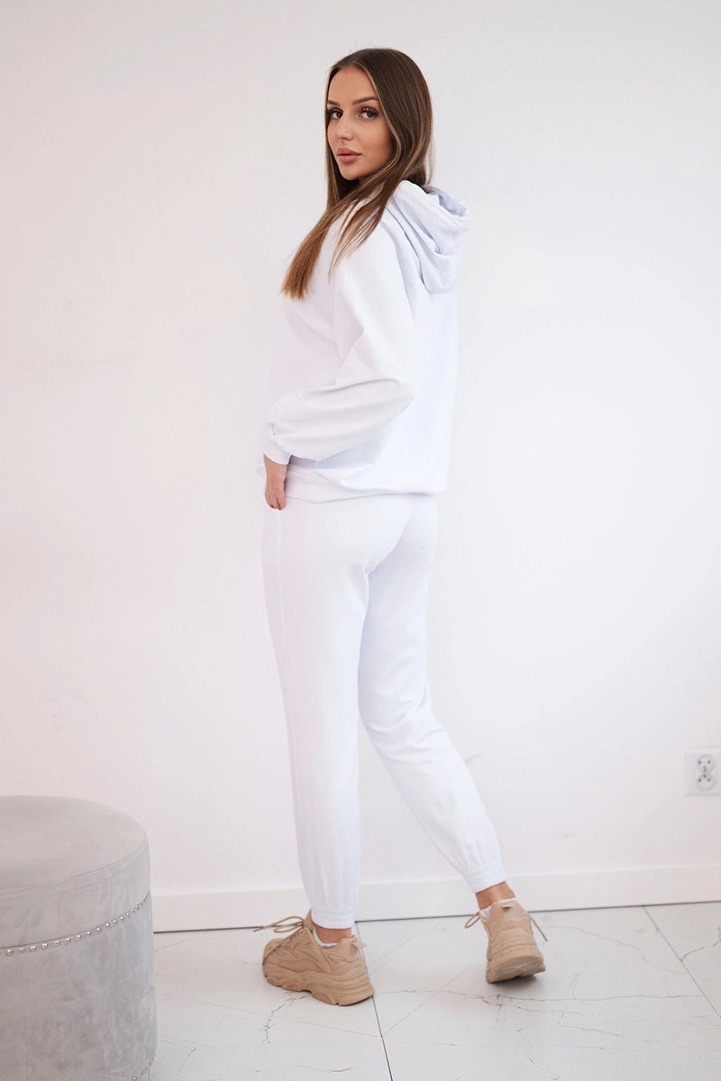 Комплект от суитчер с качулка и панталон 9337