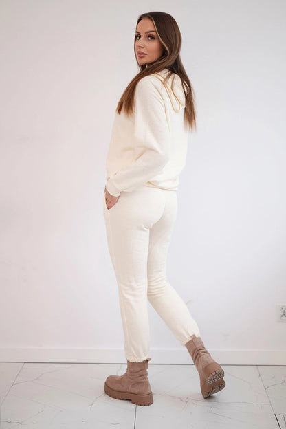 Комплект от суитчер с качулка и панталон 9361