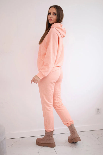 Комплект от суитчер с качулка и панталон 9361