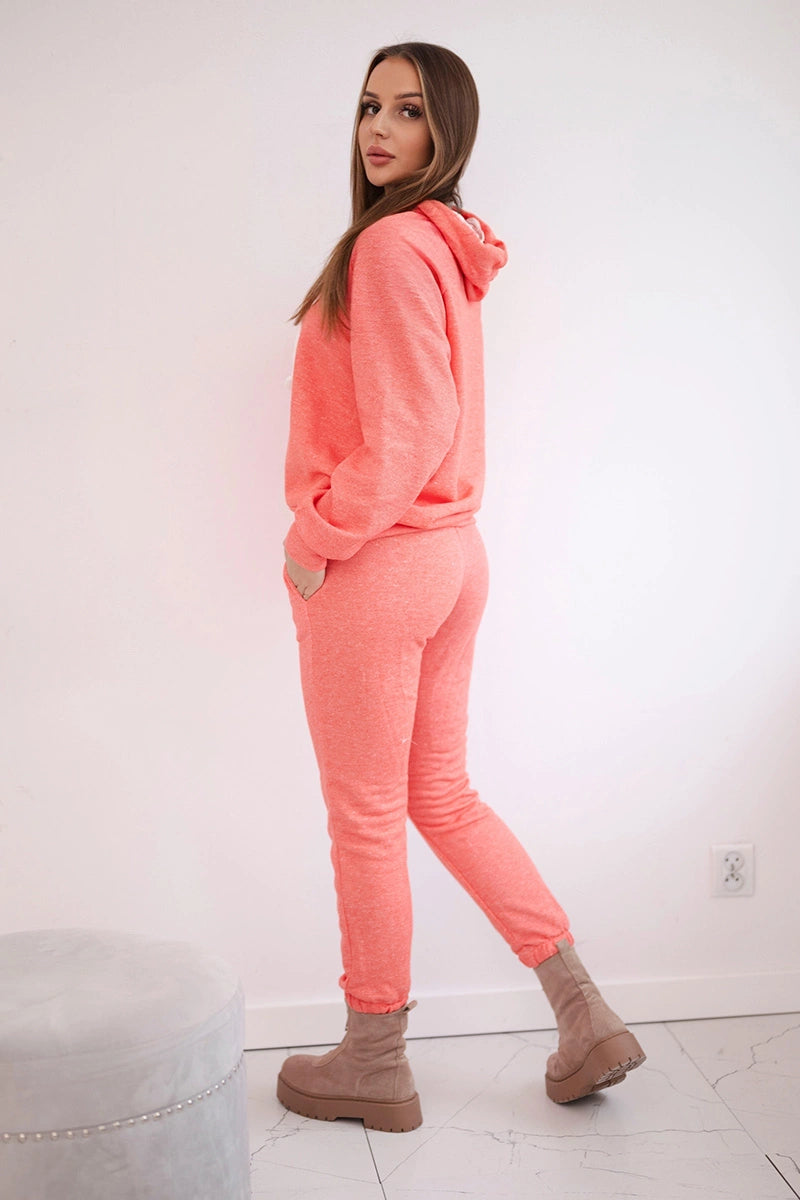 Комплект от суитчер с качулка и панталон 9361