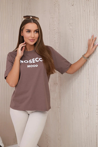 Памучна блуза Prosecco Mood 9666