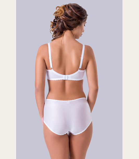 Дантелен сутиен с меки чаши и банели Agata Soft