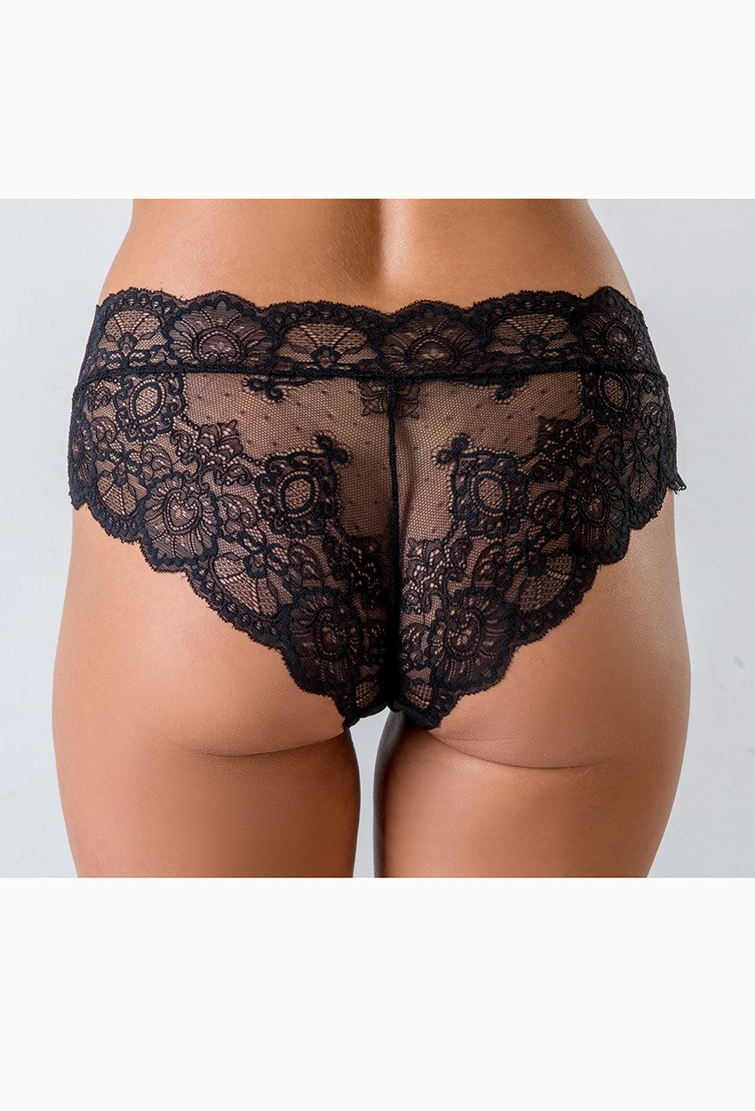Черни дантелени бикини ARGEA FIGI