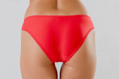 Червени дантелени бикини CELIA FIGI