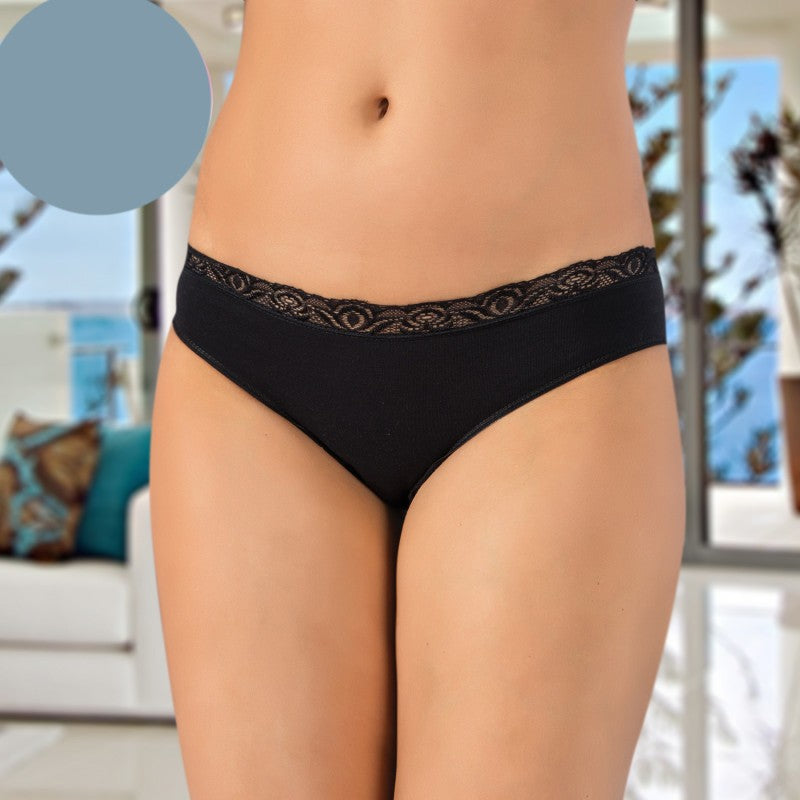 Памучна бикина с дантела DN 1086