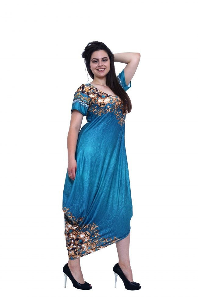 Дълга лятна рокля Сарси