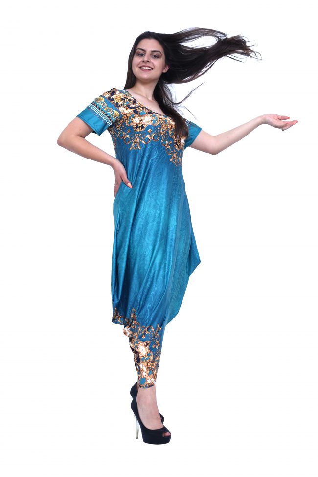 Дълга лятна рокля Сарси