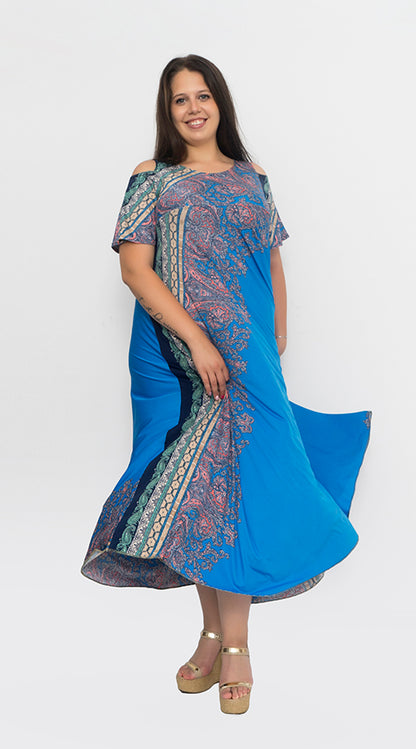 Дълга лятна рокля Тери