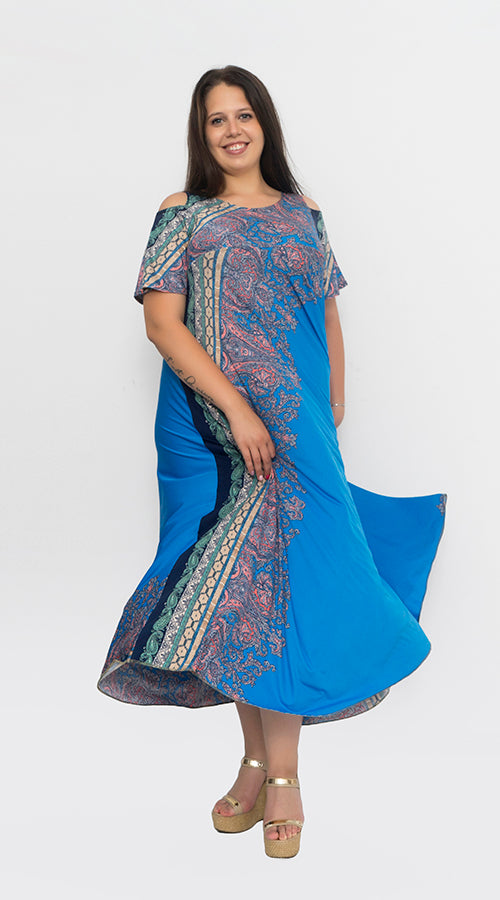 Дълга лятна рокля Тери