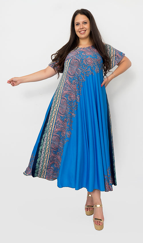 Дълга лятна рокля Тери