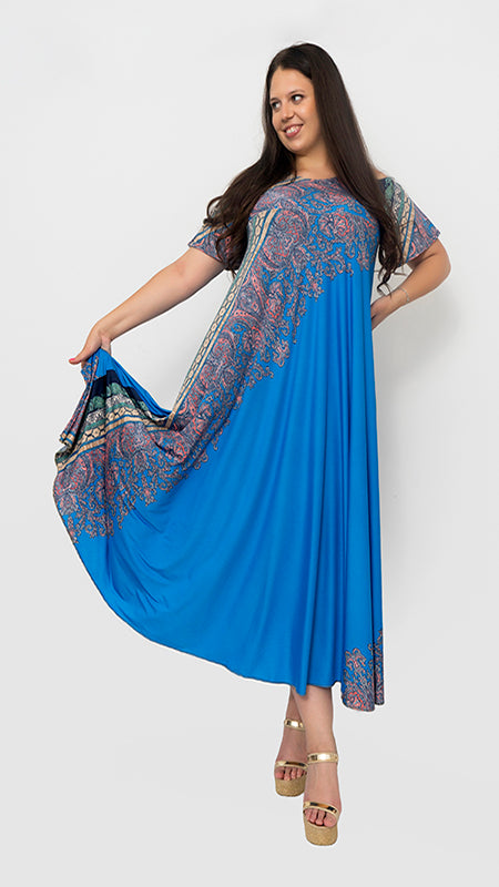 Дълга лятна рокля Тери