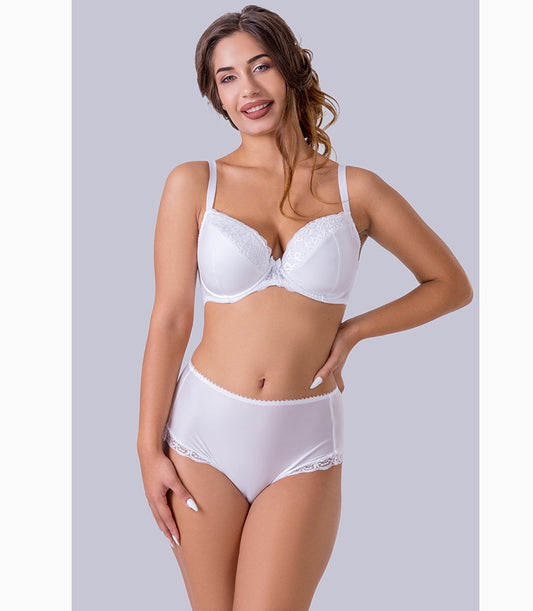 Бели дълбоки бикини Eveline Figi Big