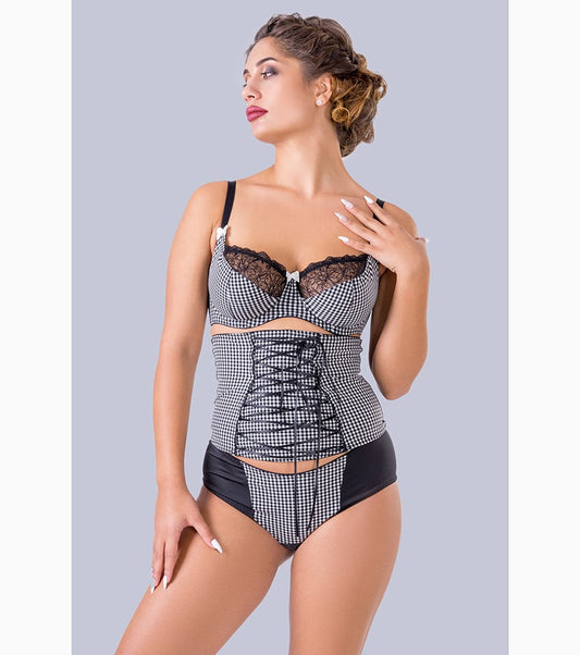 Комплект сутиен с прашки и колан Florence soft/strig belt