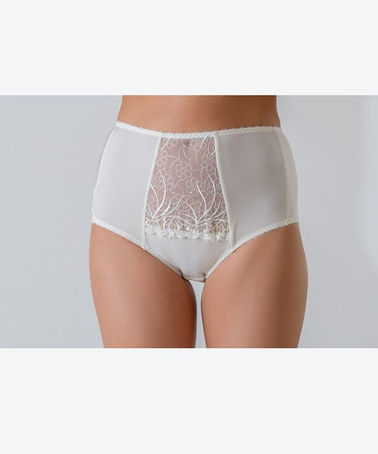 Дълбока бяла бикина с дантела GEORGIA FIGI BIG