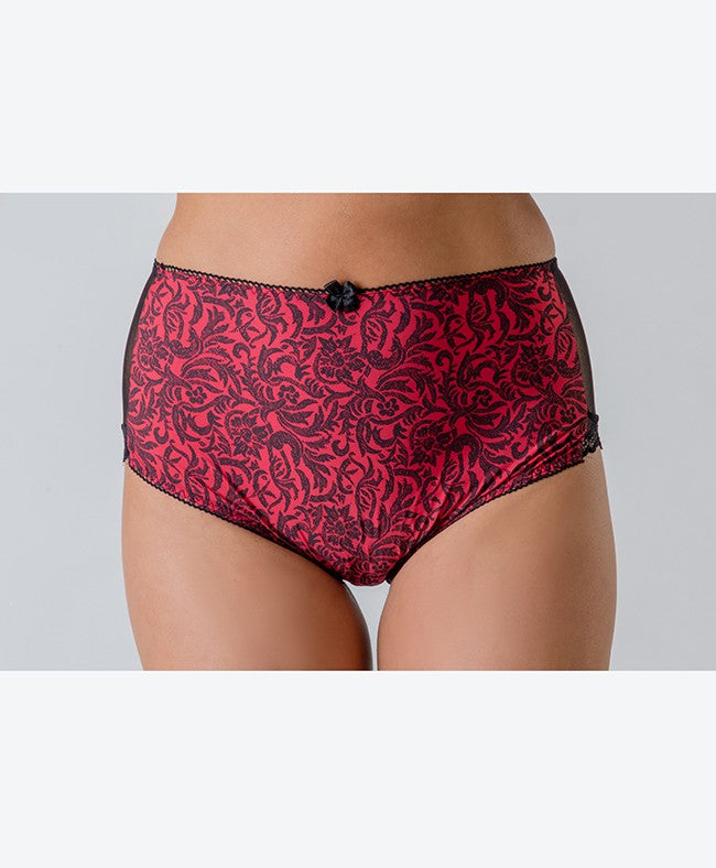 Дълбока еластична бикина с тюлена задна част GRETA FIGI BIG