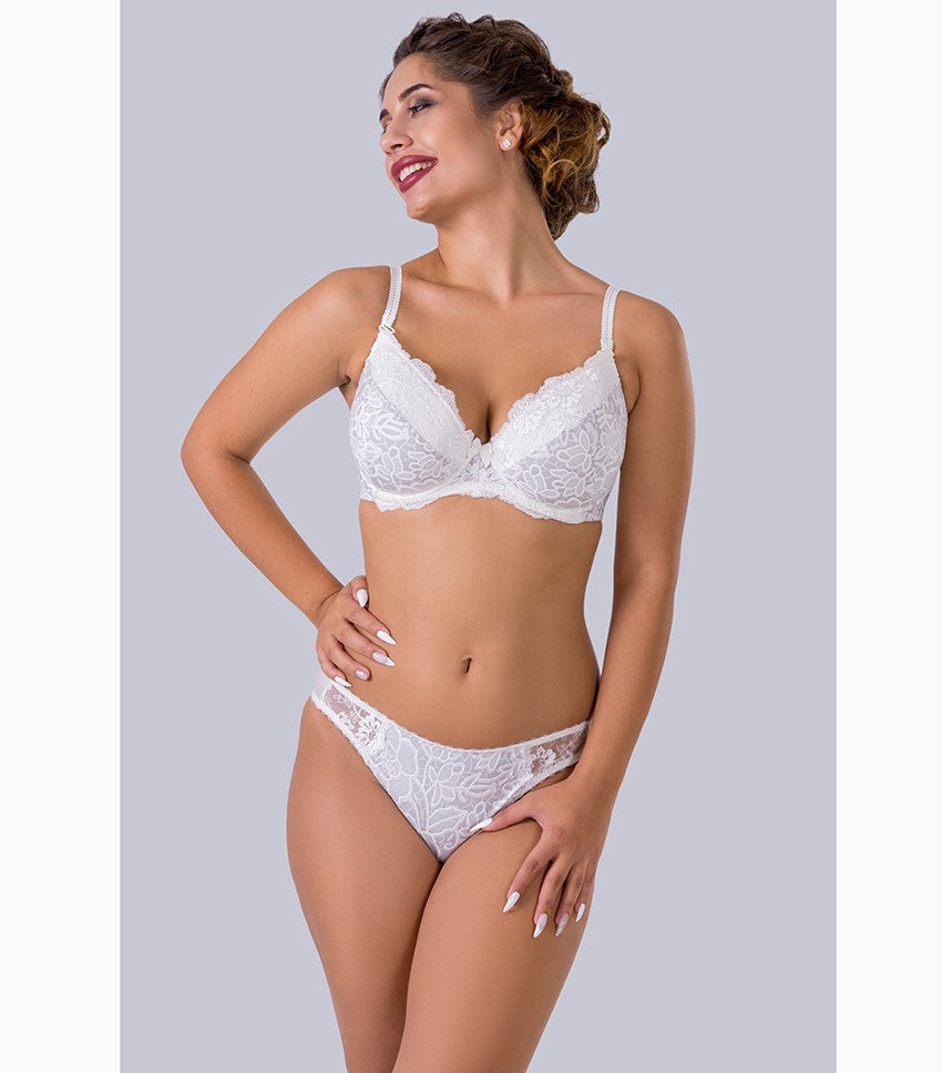 Бели бикини с ниска талия HELIA FIGI