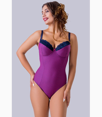 Боди с оформени чаши тип прашки Idalia Body