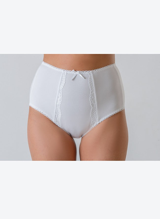 Бели дълбоки бикини IZYDORA FIGI BIG