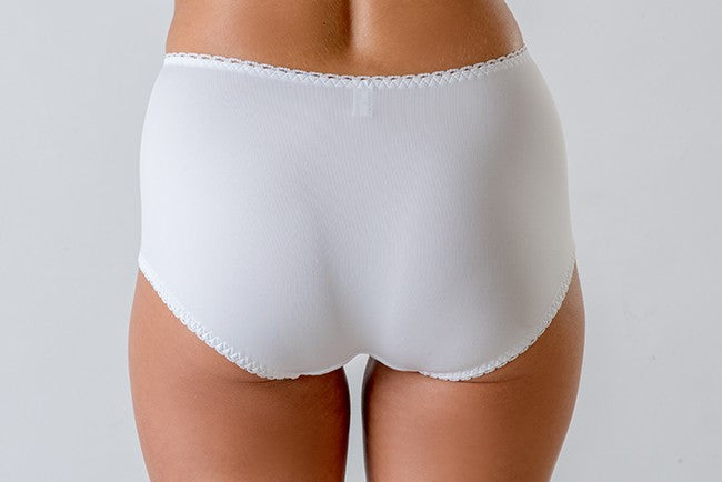 Бели дълбоки бикини IZYDORA FIGI BIG