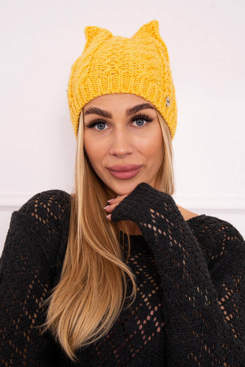 Дамска шапка с полар Rabbit K237