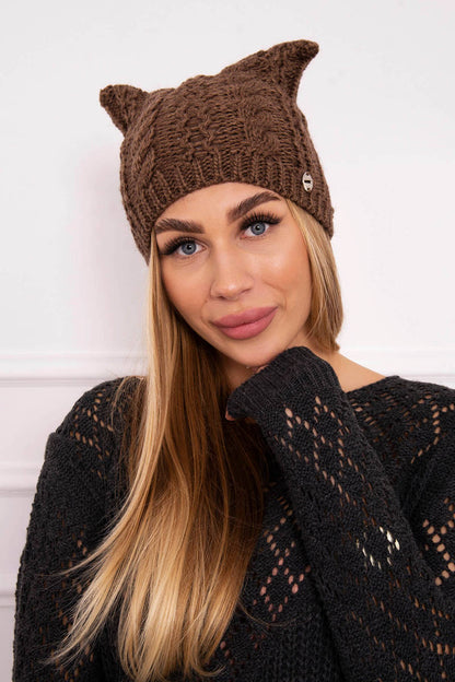 Дамска шапка с полар Rabbit K237