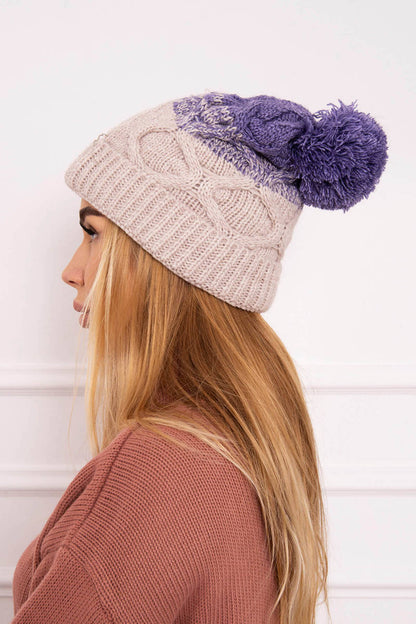 Дамска шапка с полар Алис K248