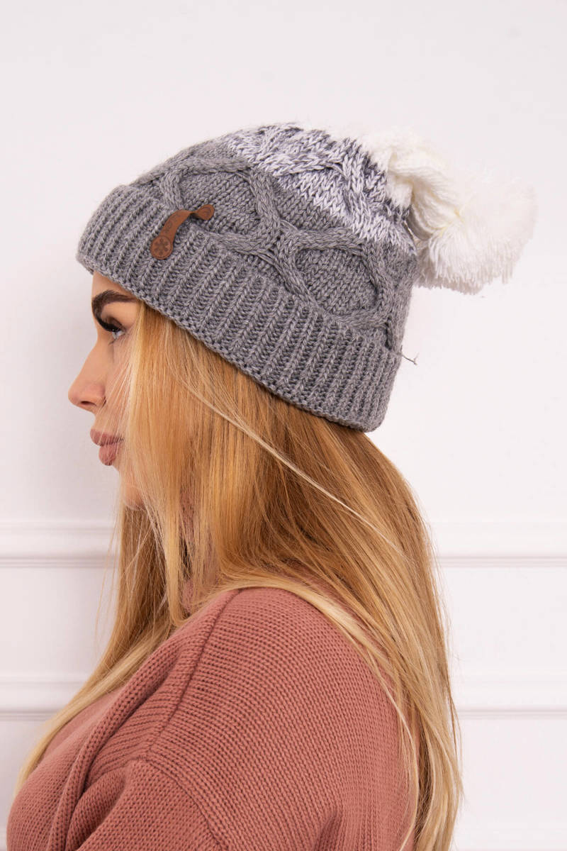 Дамска шапка с полар Алис K248