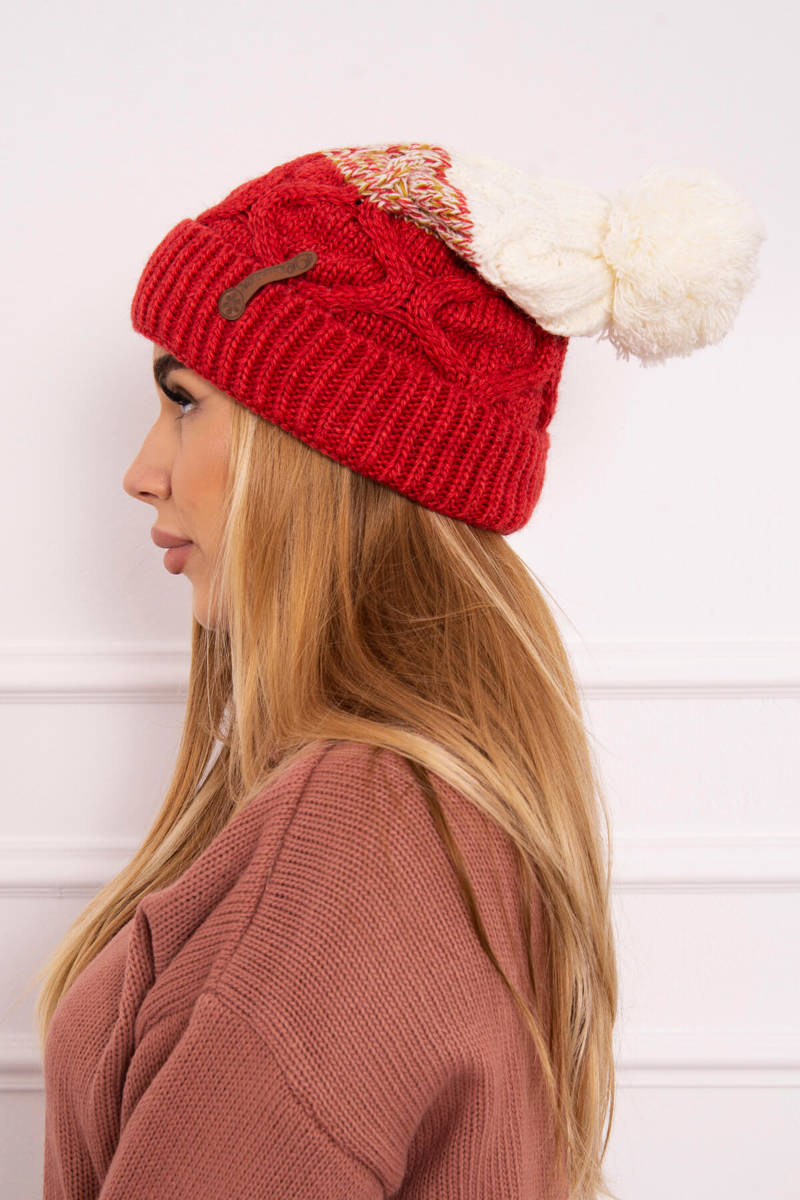 Дамска шапка с полар Алис K248