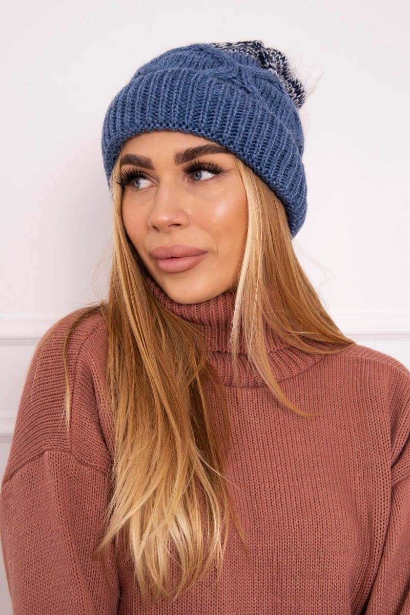 Дамска шапка с полар Алис K248