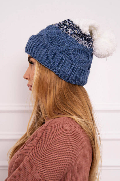 Дамска шапка с полар Алис K248