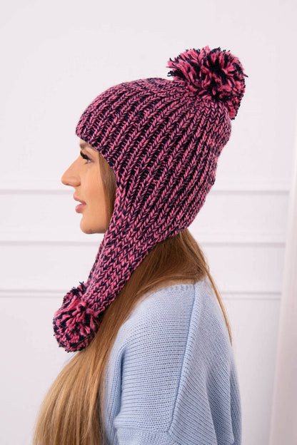 Дамска шапка с дълги уши Ема K343