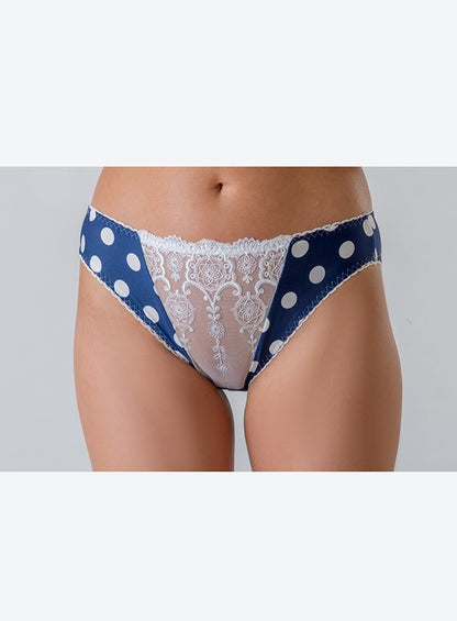 Сини бикини на точки KORA FIGI