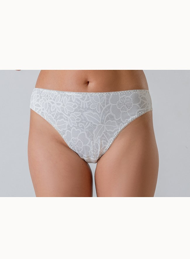 Бели еластични бикини NEL FIGI