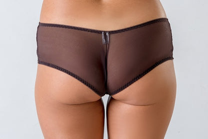 Кафяв тюлен боксер NOEMI SHORTY