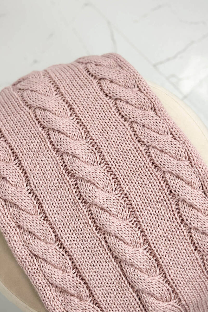 Дамски комплект от шапка с шал PLK3