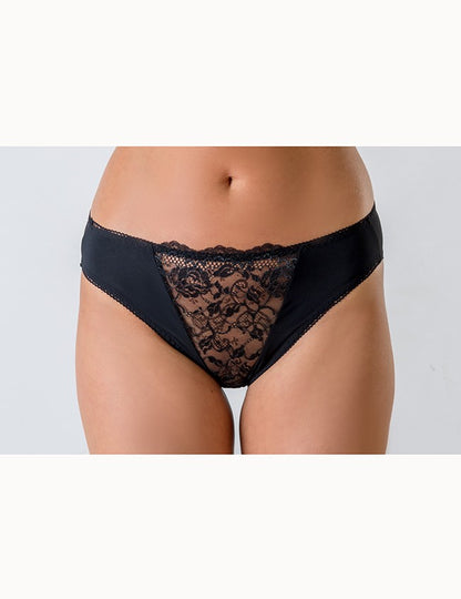 Черни бикини с ниска талия SONIA FIGI