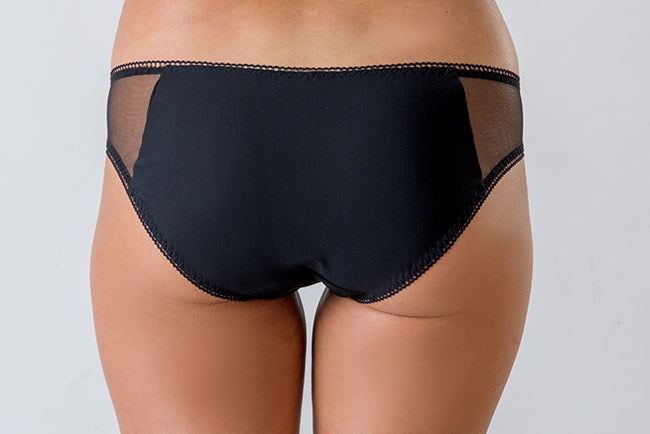 Черни бикини с ниска талия XENIA FIGI