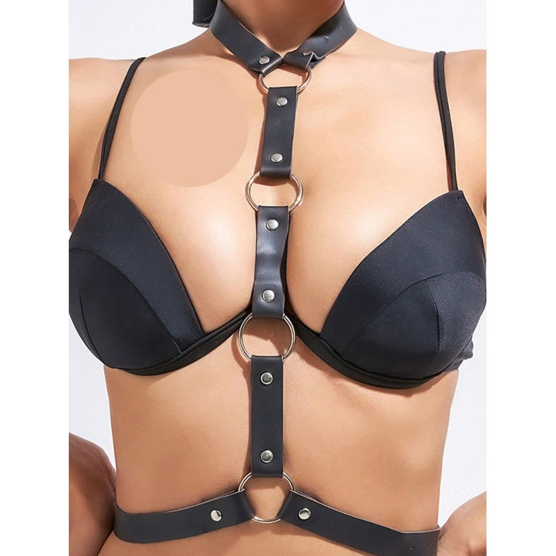 Черен харнес горна част AA-0060