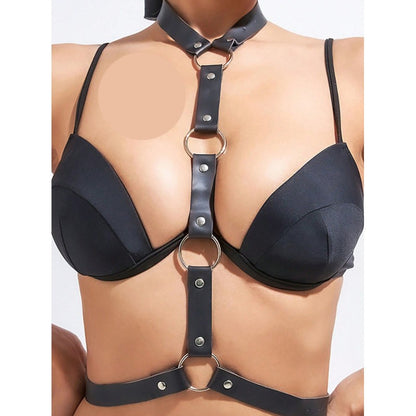 Черен харнес горна част AA-0060