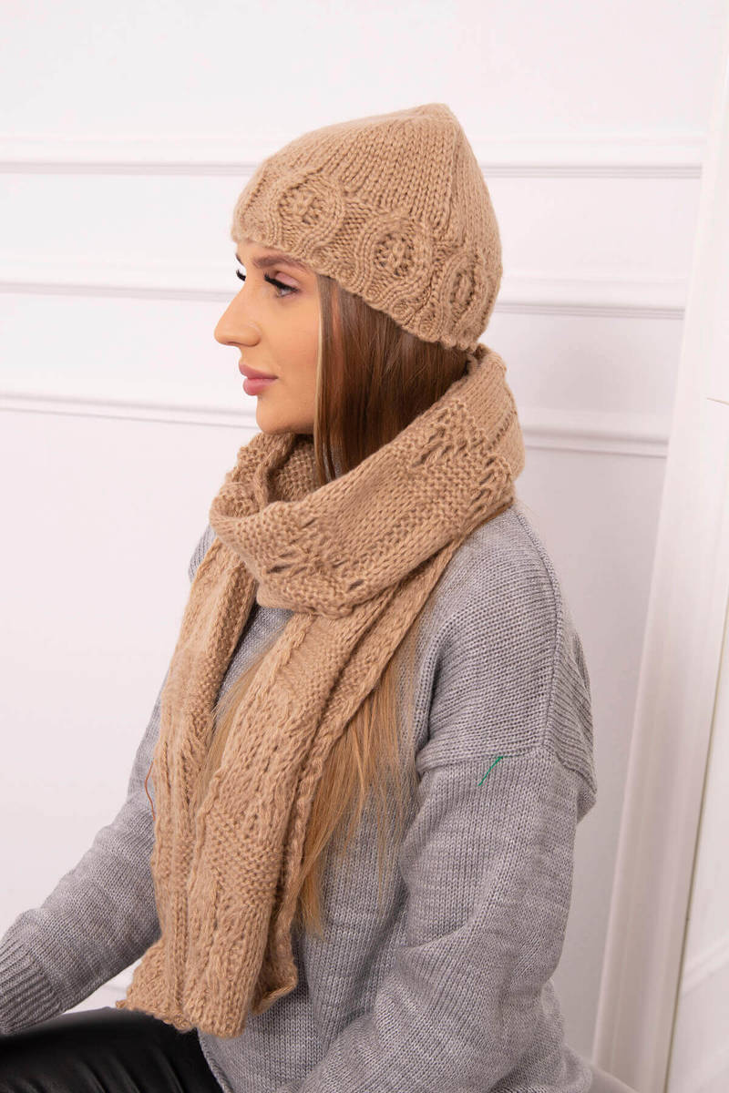 Комплект шапка с шал Adrianna K417
