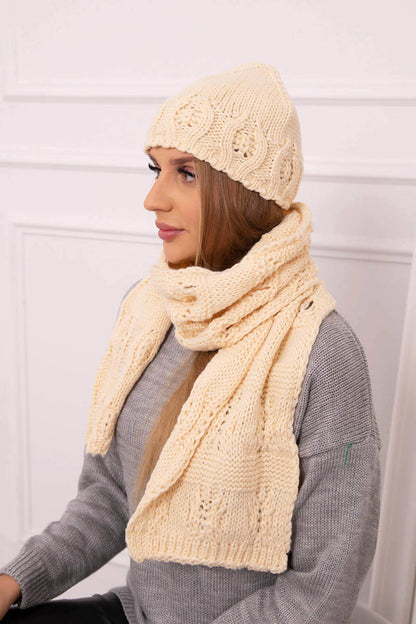 Комплект шапка с шал Adrianna K417