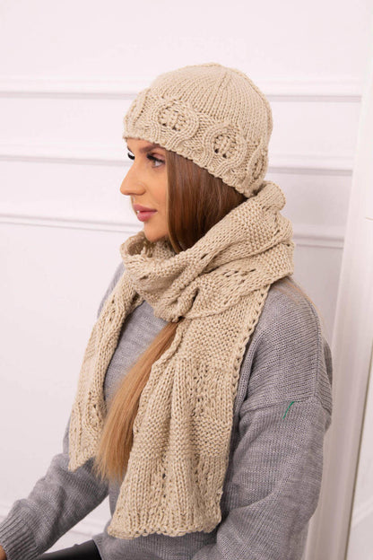 Комплект шапка с шал Adrianna K417