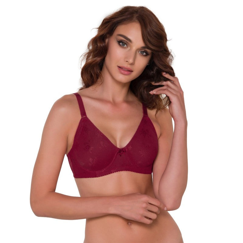 Минимизиращ памучен сутиен с мека чаша AI-270