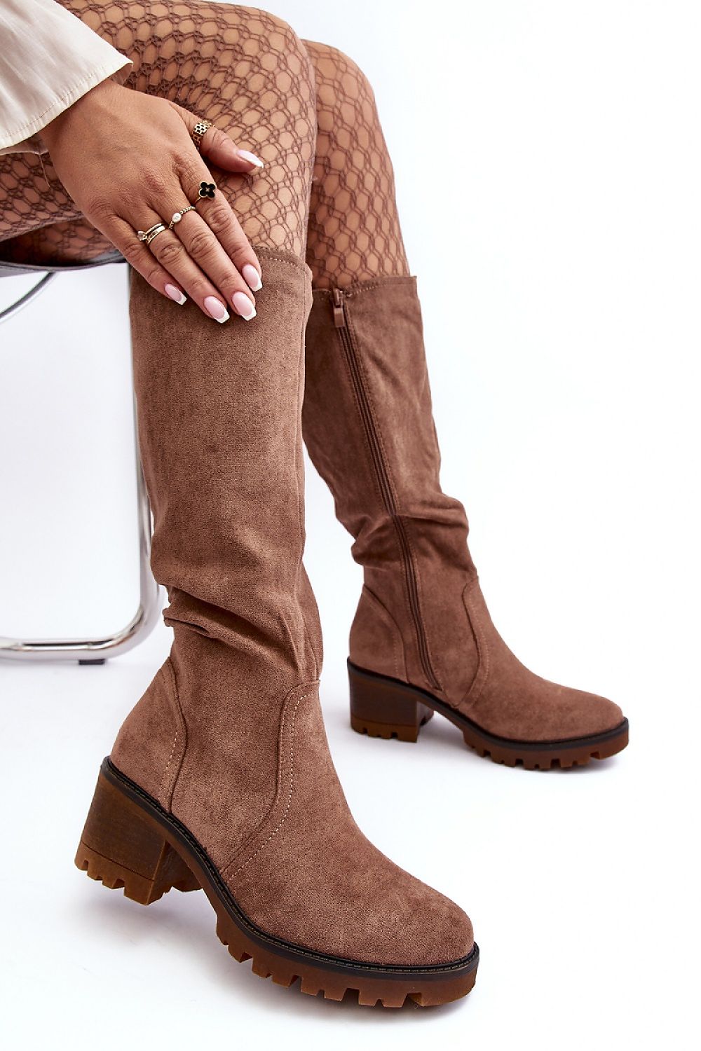  Високи ботуши за бедрото model 190319 Step in style 