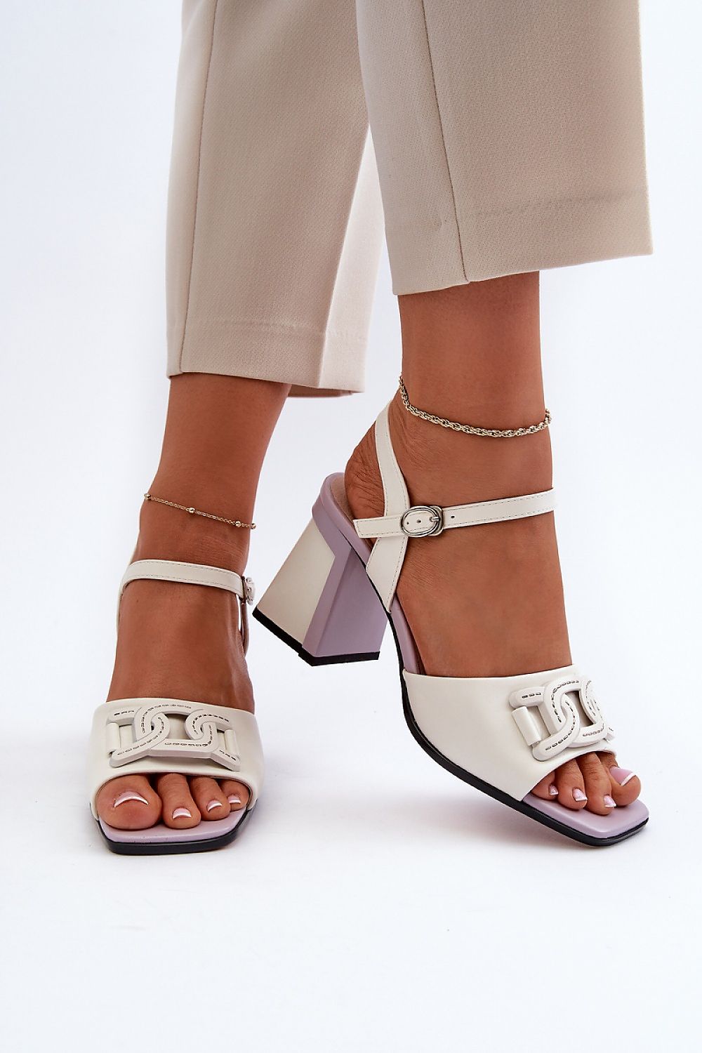  Сандали на ток model 195418 Step in style 