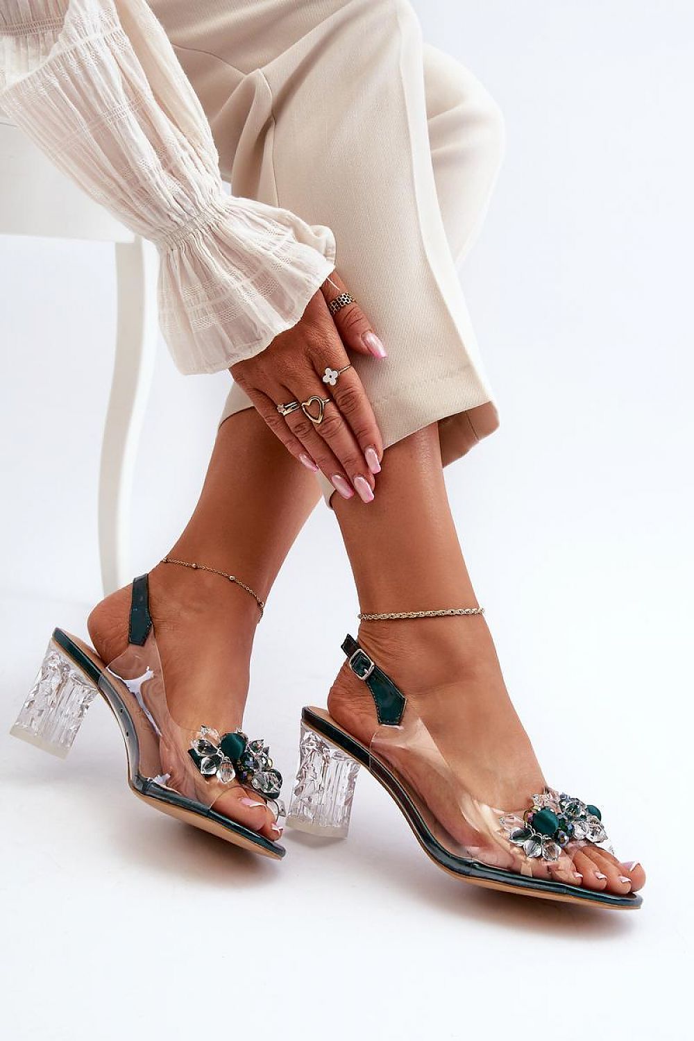  Сандали на ток model 195570 Step in style 