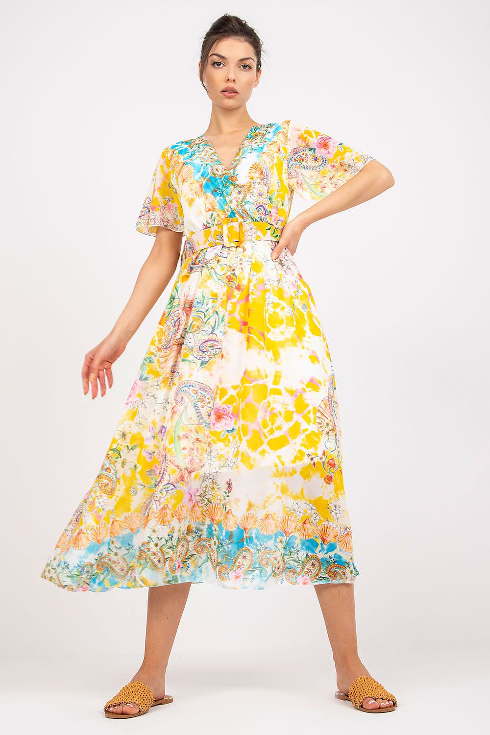  Дневна рокля model 196201 Italy Moda 