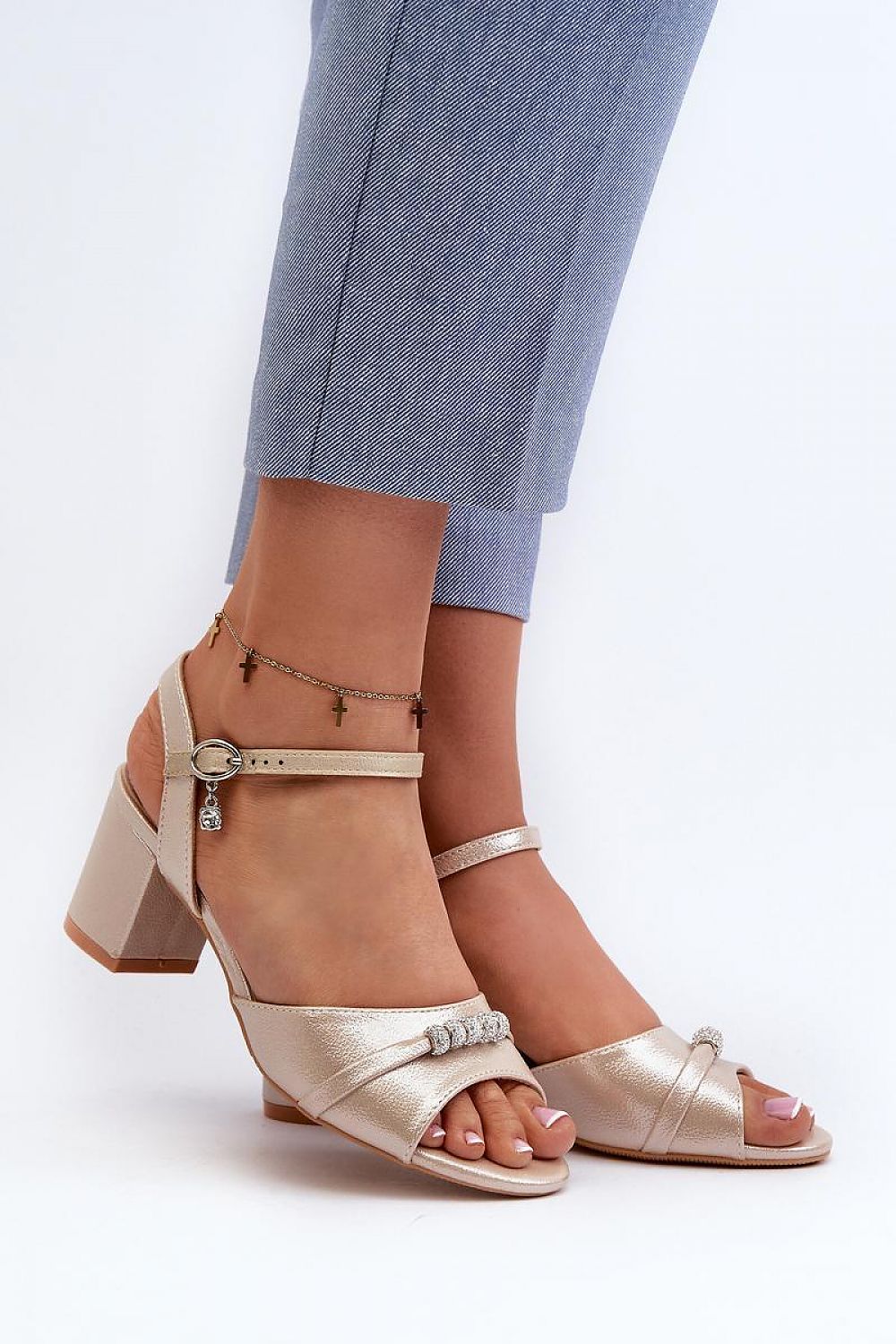  Сандали на ток model 196331 Step in style 