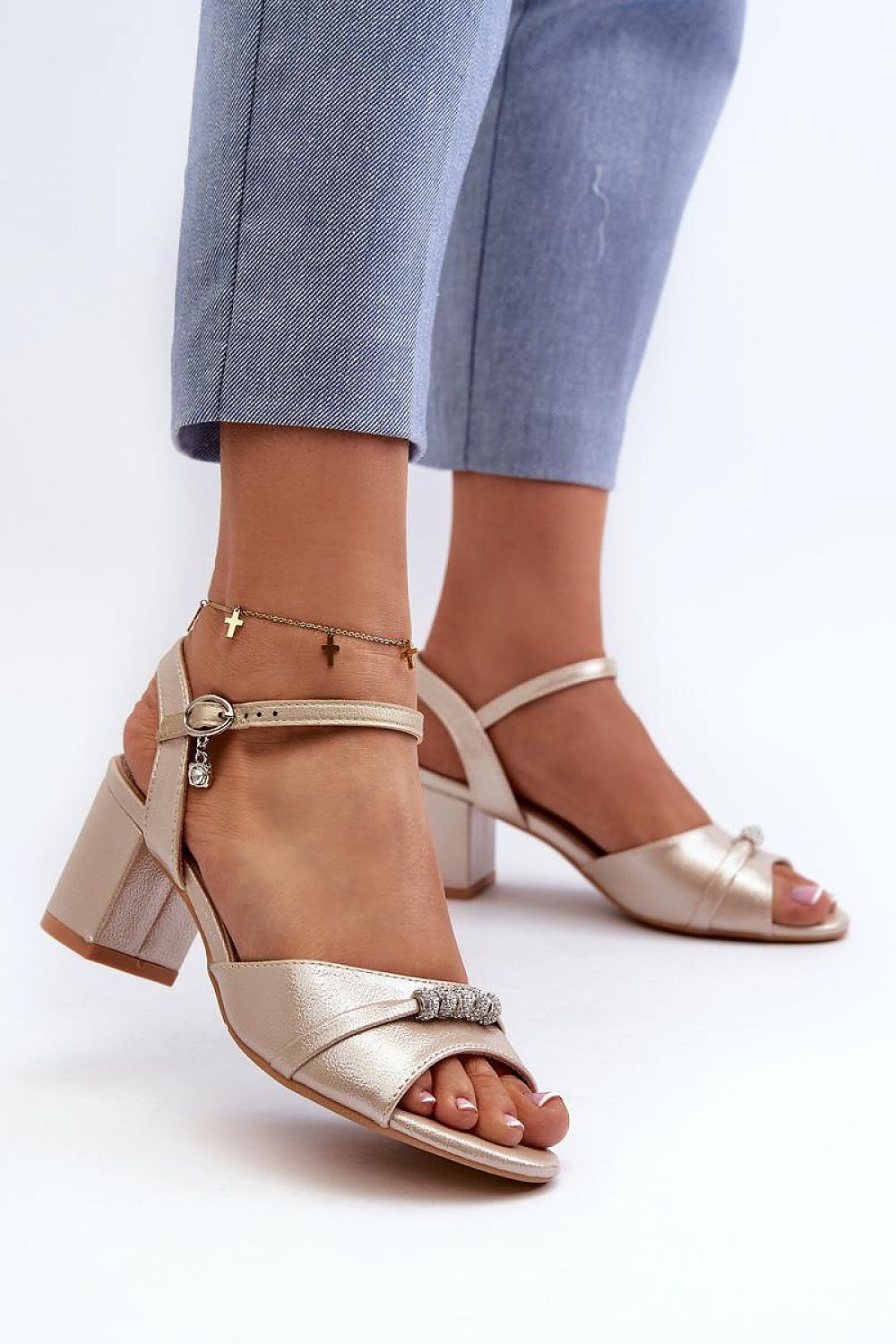  Сандали на ток model 196331 Step in style 